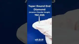 Taper Round End Bur | Diamond Dental Bur