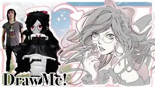 mid artist has a crisis in draw me again | ROBLOX