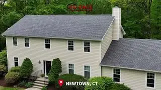 AMAZING CONNECTICUT SIDING TRANSFORMATION- DRONE FOOTAGE