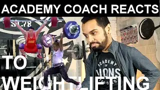 Coach Reacts To Weightlifting | Episode 1 | AOLTV