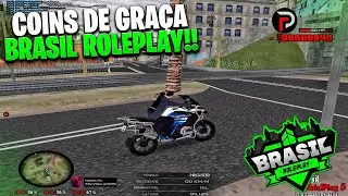 🚨 COMO GANHAR COINS DE GRAÇA NO ( BRASIL ROLEPLAY )
