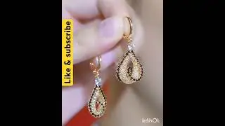 Trendy diamond earrings 💥🙏🥰