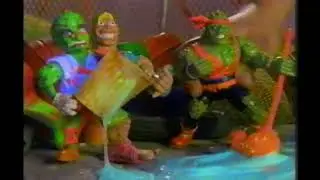 Toxic Crusader Toys advert from 1991 USA