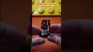 Lego Minifig Closeups - Rock Singer Exclusive Minifigure! #shorts #lego #minifigures