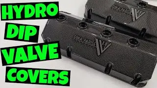 Hydro Dip Valve Covers [Carbon Fiber]