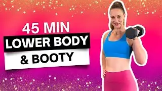 45 MINUTE LOWER BODY & BOOTY BLAST WORKOUT | Week 1, Day 3