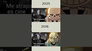 me atrapaste esto es cine #undertale #sans #frisk #chara #strongerthanyou #cine #badtime #remeke
