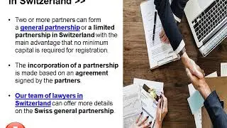 Company Registration in Switzerland