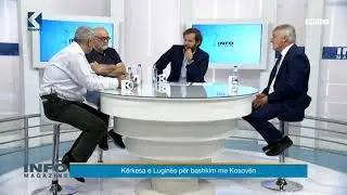 Info Magazine - Ragmi Mustafa, Sllavisha Petkoviq, Shk&euml;lzen Maliqi