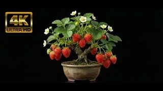 3D HOLOGRAM: [4K] Amazing time-lapse video from seed to fruit: The growth process of plants ✨