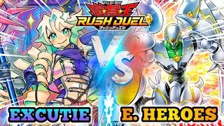 EXCUTIE VS. E. HEROES - YU-GI-OH RUSH DUEL - EDOPRO
