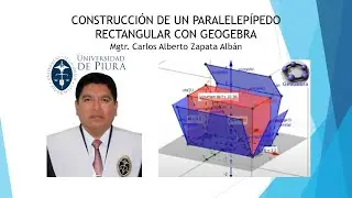 Construcción de un paralelepípedo rectangular o rectoedro con Geogebra