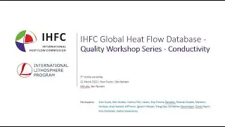 IHFC Global Heat Flow Database - Quality Workshop 3 - Conductivity aspects