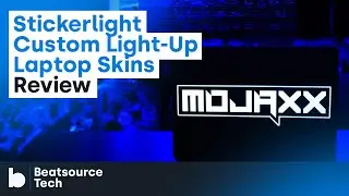 Обзор светящихся наклеек для ноутбука Stickerlight: выбор диджея Jazzy Jeff! | Beatsource Tech