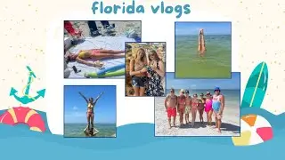 beach day adventures + a baby shark!? | florida vlog day 4 🦈🐚