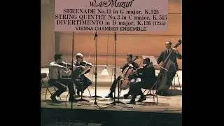 Vienna Chamber Ensemble Mozart - Divertimento K.136 (1969)