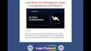 Metallicus Unlocking XPR Network Loan Protocol Powering On-Chain Lending with Metal X