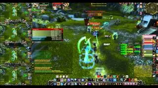 WoW - Multiboxing 5 Hunters - Arathi Basin Battleground