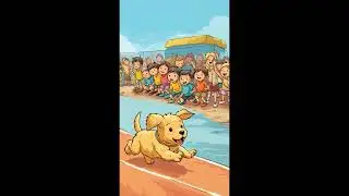 Dog Win Race //#shorts #shortvideo