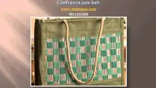 conference jute bag