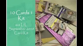 10 Cards 1 Kit LfL September 2018 Card Kit