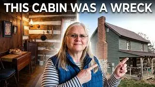 Touring This Totally Renovated 1830s Appalachian Log Cabin!