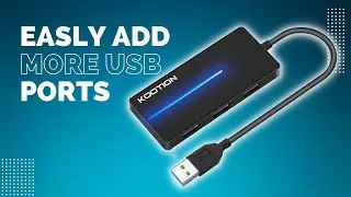 Slim, Quick Usb Hub - Make Your Work Flow With Kootion 4-port Usb 3.0 Hub
