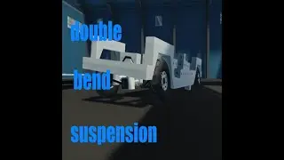 Double bend suspension