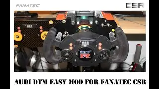 audi dtm mod for fanatec CSR #fanatec #simracing #dtm #automobile 