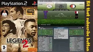 PES 5 Legends 2 &ndash; Ajax 91/95 vs Feyenoord 01/02 | PS2 (PlayStation 2) Gameplay
