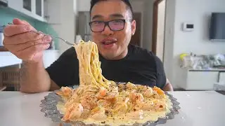 A CLASSIC SHRIMP ALFREDO PASTA Recipe