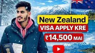 New Zealand Visa ₹14,500 में कैसे Apply करें? | Step by Step | Hardik Thory