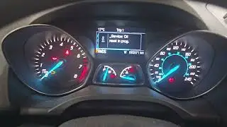 2016-2022 Ford Escape Oil Change Light Reset Service Reminder Reset Turn Off