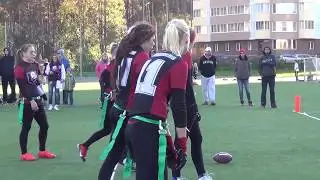 2015 Flag-football Russian Cup final. UNICORNS - SALAMANDERS (win)