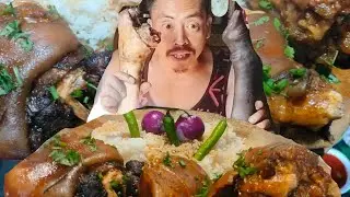 How to make Buffalo leg curry/pure Naga style mukbang Delicious ||Akzz vlog||
