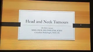 Head and Neck Tumour staging Intro - 1 