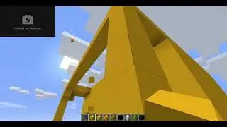 I built a blox fruits leopard fruit statue in minecraft