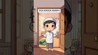 doa masuk rumah #animasi #islam #anak