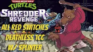 TMNT: Shredder's Revenge - All red dip switches deathless 1CC with Splinter