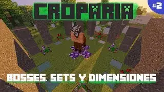 CROPARIA 1.12.2 | BOSSES, DIMENSIONES Y ARMADURAS ELEMENTALES - PARTE 2 | MINECRAFT MOD