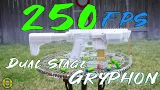 250 FPS Dual Stage Gryphon Foam Dart Blaster