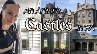 Touring Fonthill Castle and Mercer Museum in Pennsylvania