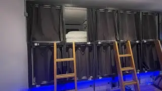Capsule hotel style hostel at Edinburgh City Centre! | CoDE Pod THE CoURT Edinburgh