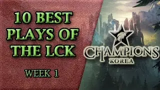10 Best Plays of the LCK Spring Split 2017 | Week 1 | League of Legends