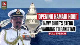 Navy Chief Admiral Dinesh Kumar Tripathi's Stern Warning To Pakistan | INS Udaygiri-Himgiri