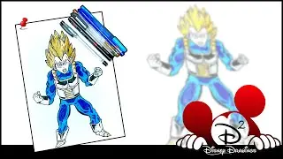 Learn How to Draw Vegeta - Fictional character |  Dragon Ball Z | Dragon ball Super Saiyan