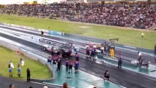 TOP FUEL DRAGS, Quit Motorplex, Perth, Western Australia.