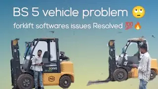 BS 5 Problem solved 💯 Go and watch the issue, Application - forklift 