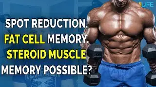 Can we spot reduce fat? Do fat cells have memory? Do steroids produce life long gains?