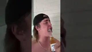 guy drinking beer to Half Life sound effects